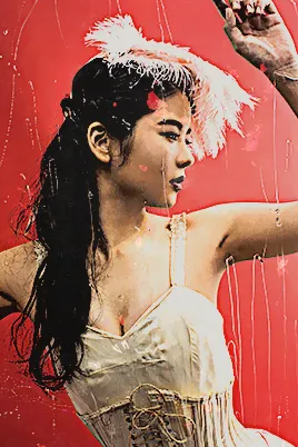 tamura meimi in the same photoshoot as the last image, same editing style
